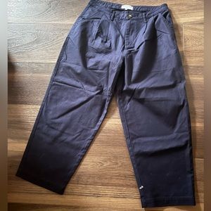 american apparel crop work pant